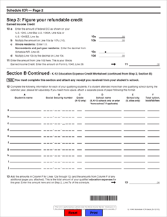 icr forms download